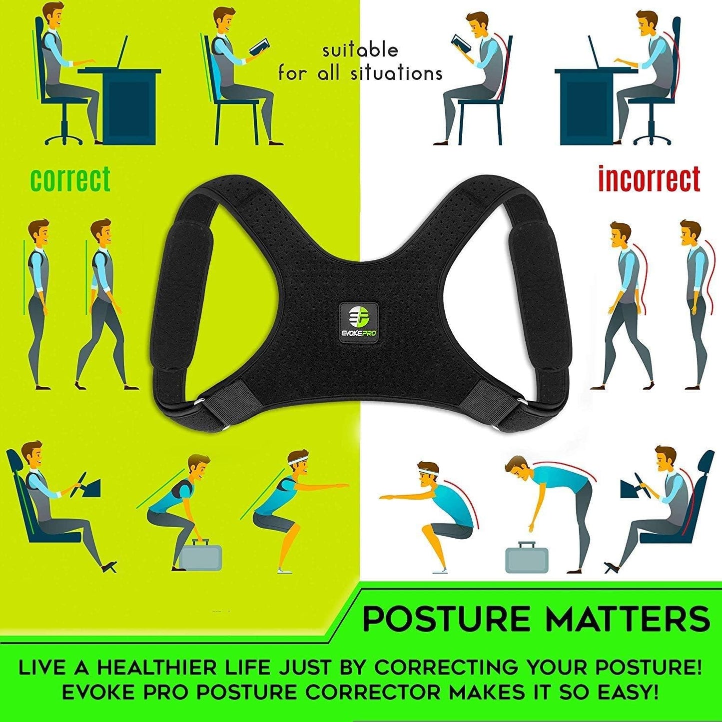 Evoke Pro Posture Revive - Your Path to Perfect Posture